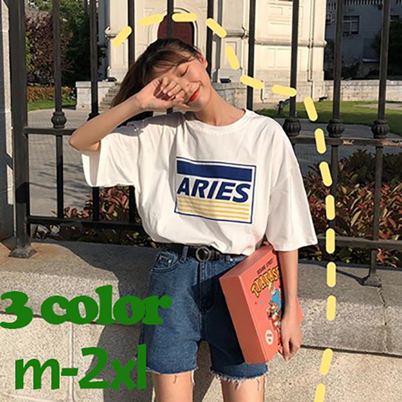 レディース ファッション Tシャツ 五分袖 半袖 女性プリント 大きめ ゆったり カジュアル シンプル ラフ おしゃれ 白 黒 夏 M L Xl 2x Top おとりよせ Com 通販 Yahoo ショッピング