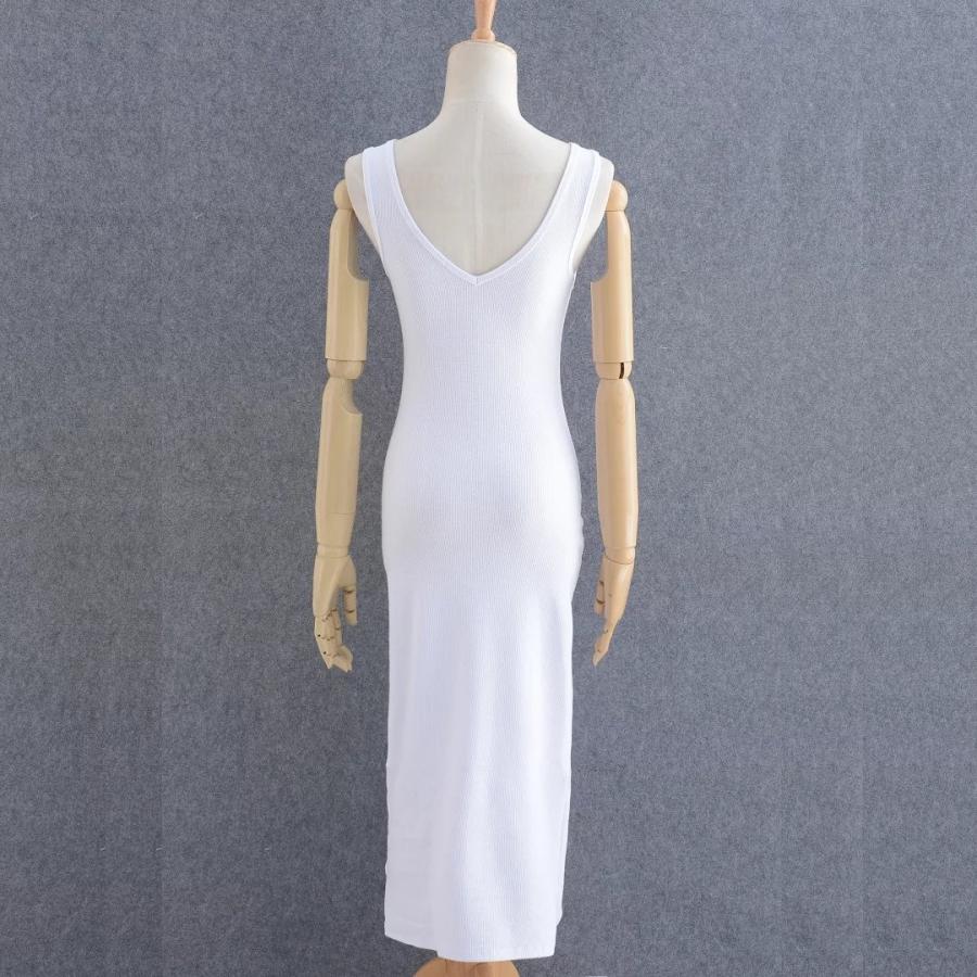 ロングワンピース ノースリーブワンピース マキシワンピース ニットロング ワンピース インナー ノースリーブ ボタン 袖なし 重ね着 春 夏 エレガン Top おとりよせ Com 通販 Yahoo ショッピング