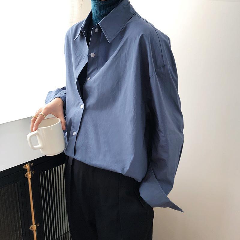 Sale 57 Off 長袖シャツ レディース 女性用 トップス スタンダードカラー 無地 シンプル ベーシック おしゃれ 定番 Yシャツ 前ボタン 着回し 春 秋 ホワイト Microsoftwaypoint Com