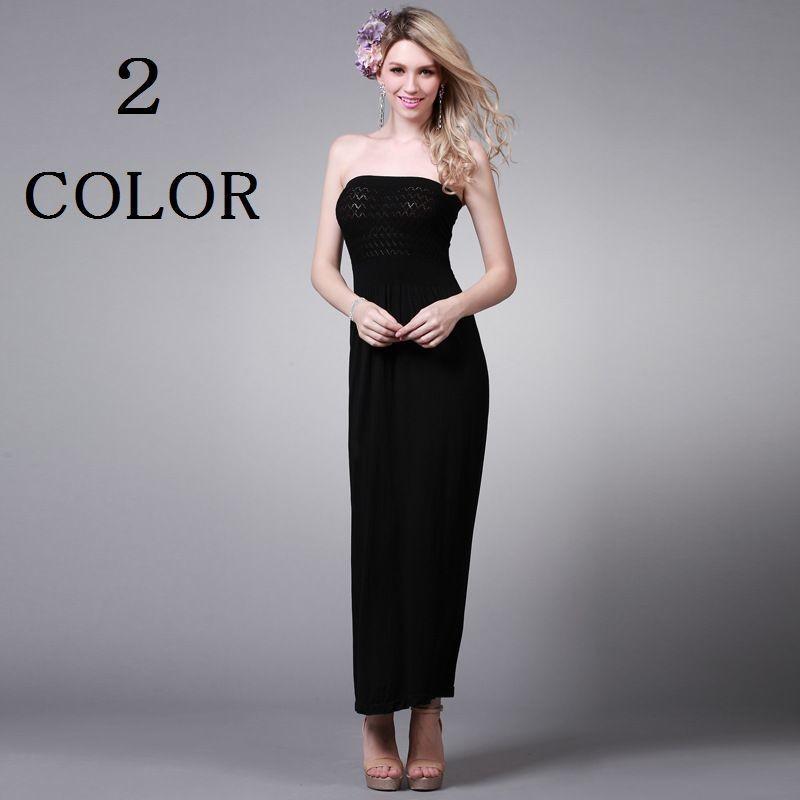 ワンピース レディース ロングワンピース マキシ丈 チューブトップ ロング おしゃれ セクシー 無地 シンプル ビーチドレス ビーチ プール リゾート Top おとりよせ Com 通販 Yahoo ショッピング