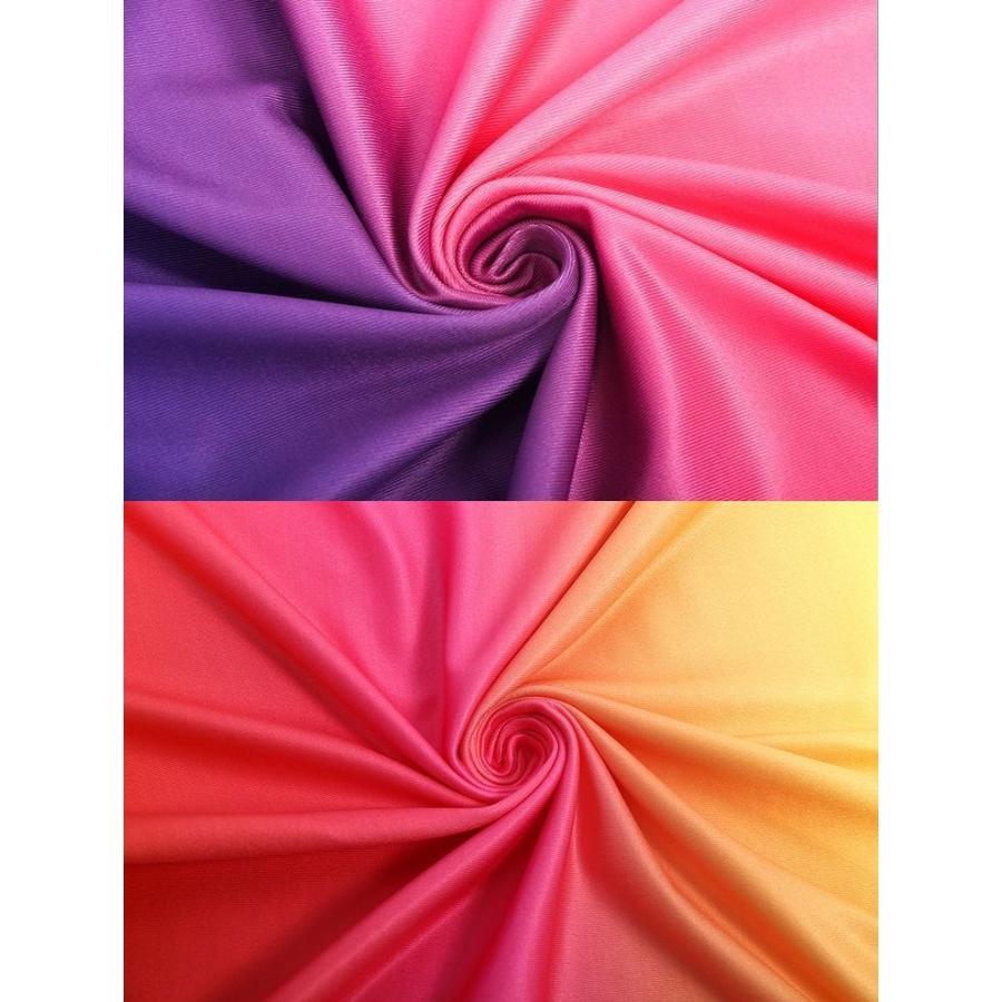 Tシャツ レディース カットソー 半袖 ボートネック ゆったり グラデーション ブルー ピンク オレンジ トップス S M L Xl Ven おとりよせ Com 通販 Yahoo ショッピング