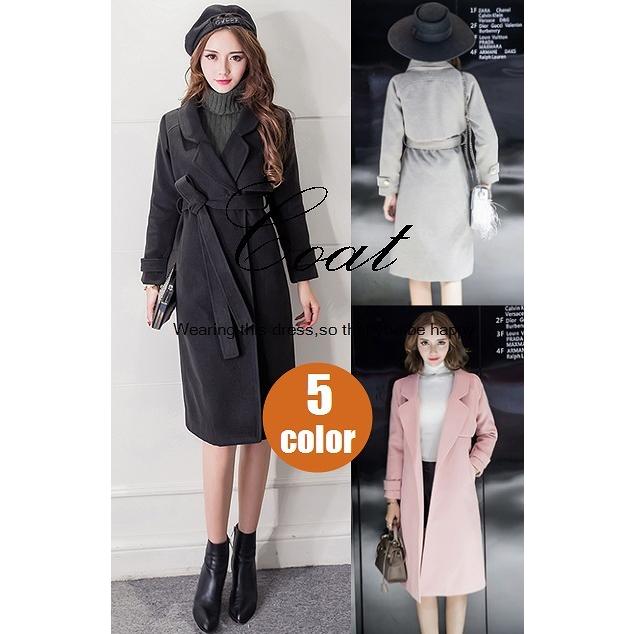 定価から3０ オフ コート レディース チェスターコート ロングコート ウエストリボン ブラック ダークグリーン ピンク グレー ライトグレー S M L トップス アウ Ven おとりよせ Com 通販 Yahoo ショッピング 取寄品 Skylanceronline Com