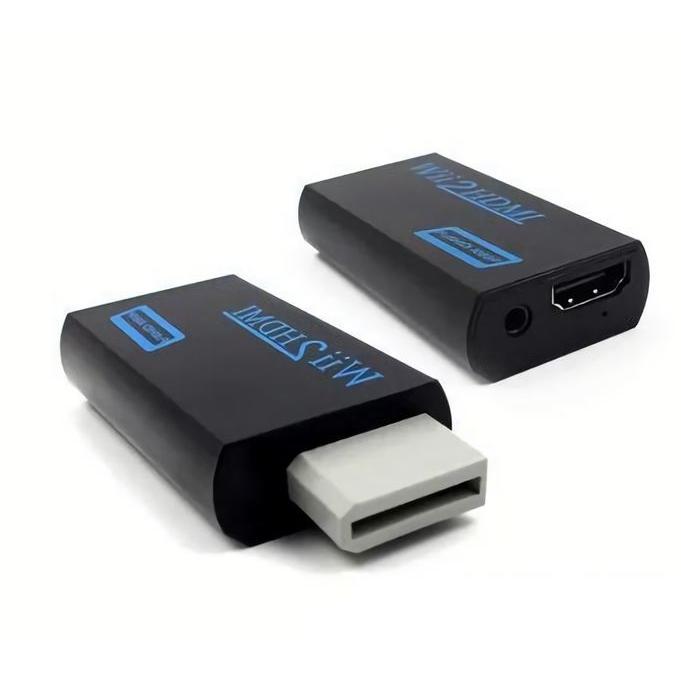 Wii To HDMI 変換アダプタ コンバーター 3.5mmオーディオ HDMI接続でWiiを720p 1080pに変換出力 Wii 
