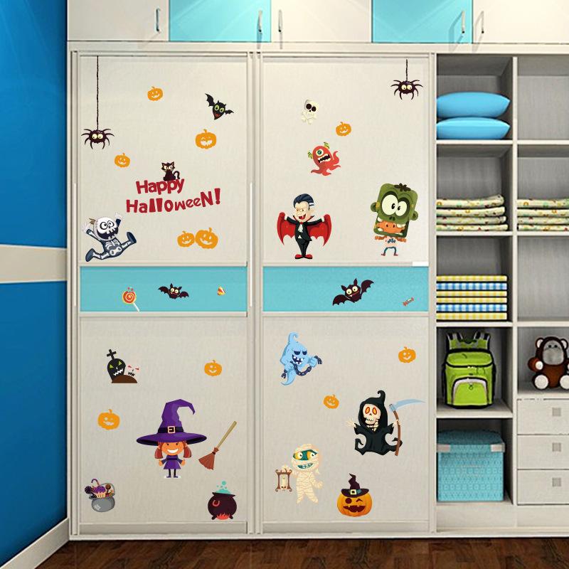 ウォールステッカー ハロウィン かぼちゃ Halloween 子供部屋 壁 窓 リフォーム 壁紙シール パーティ イベント インテリア Zak おとりよせ Com 通販 Yahoo ショッピング