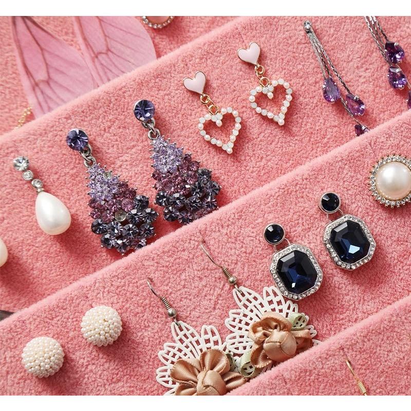 アクセサリーケース イヤリング収納 ピアス収納 収納ケース 大容量 たっぷり入る 透明フタつき 蓋 中が見える S イヤーアクセサリーケース ジュエリ Zak おとりよせ Com 通販 Yahoo ショッピング