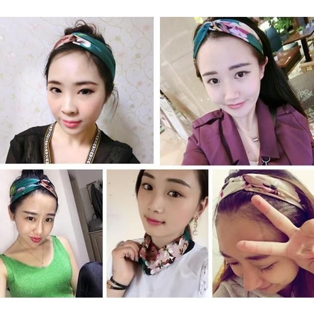 ヘアバンド ヘアターバン カチューシャ ヘアアクセサリー 髪飾り まとめ髪 髪留め ヘアアレンジ 花柄 フラワープリント ねじりデザイン 後ろゴム 派 Zak おとりよせ Com 通販 Yahoo ショッピング