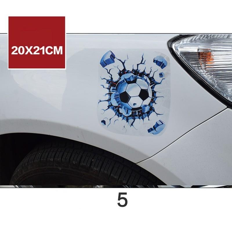 カーステッカー デザインステッカー 3dステッカー シール 立体感 車用品 カー用品 トリックアート だまし絵 カーアクセサリー キャラクター Zak おとりよせ Com 通販 Yahoo ショッピング
