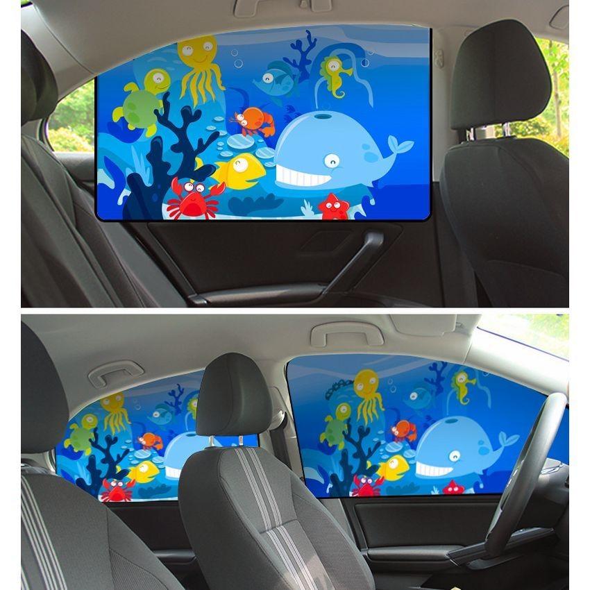 サンシェード 日よけカーテン 車用品 車 カー用品 カーアクセサリー 日よけ Uvカット 紫外線カット 磁石 マグネット式 かわいい クジラ ウサギ Zak おとりよせ Com 通販 Yahoo ショッピング