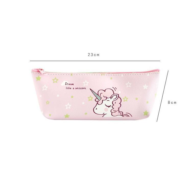 ペンケース ペンポーチ 筆箱 文房具 ボーダー ユニコーン 星 スター ファスナー 可愛い かわいい 文具 ペン入れ 女の子 学生 学校 Zak おとりよせ Com 通販 Yahoo ショッピング