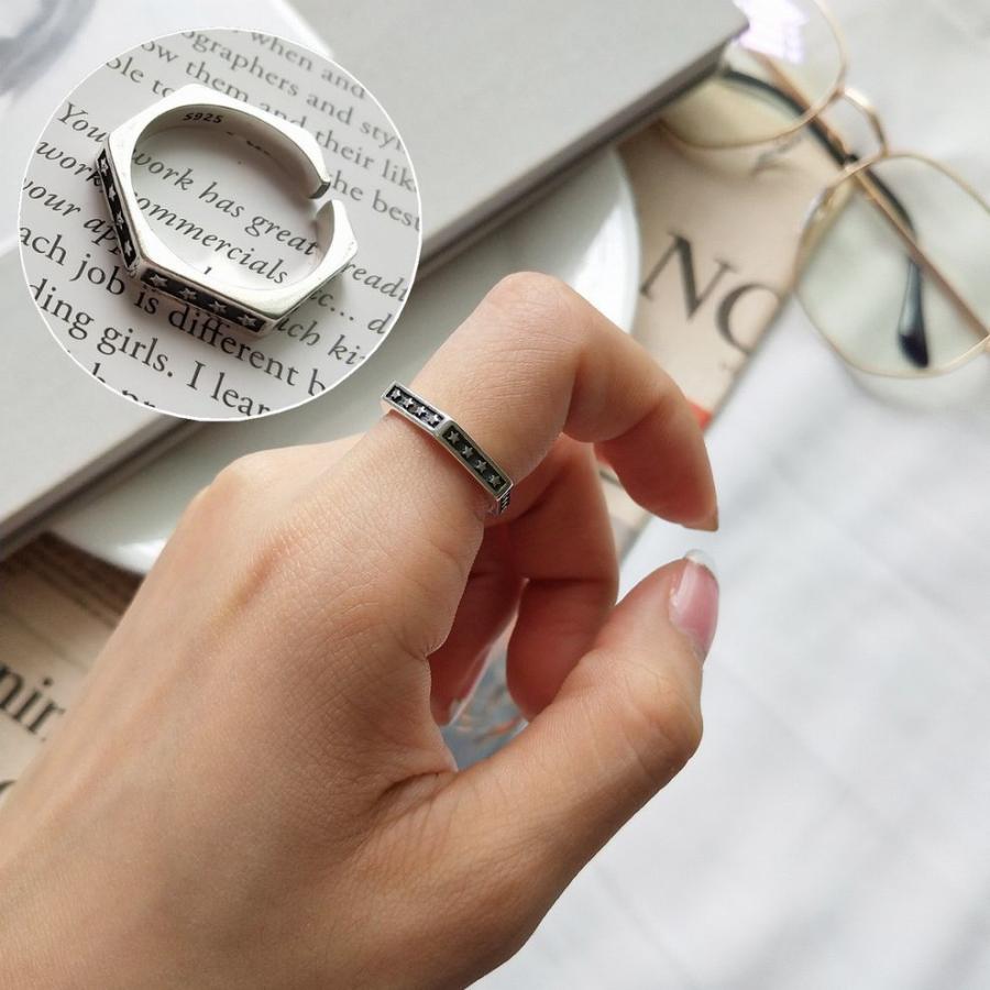 指輪 リング レディース 女性用 ファッション小物 オープンリング シルバー925 スター 星 六角形型 ヘキサゴン おしゃれ プレゼント ギフト 誕 Zak 039 おとりよせ Com 通販 Yahoo ショッピング