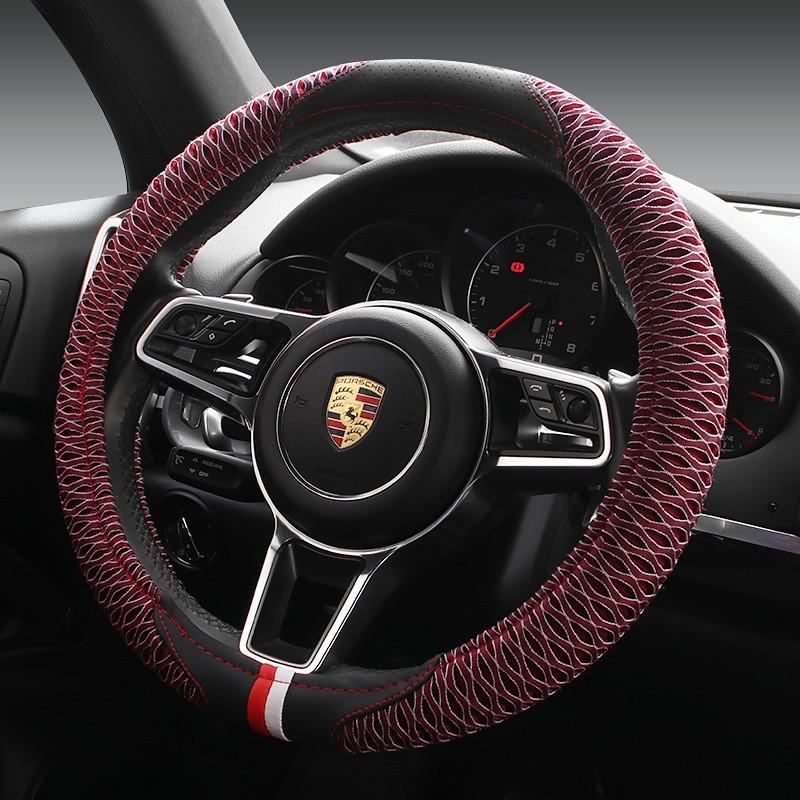 車用ハンドルカバー ステアリングカバー ハンドルカバー ハンドル直径38ｃｍ 内装 おしゃれ オシャレ 滑り防止 車用ステアリングカバー フェイクレザ Zak おとりよせ Com 通販 Yahoo ショッピング