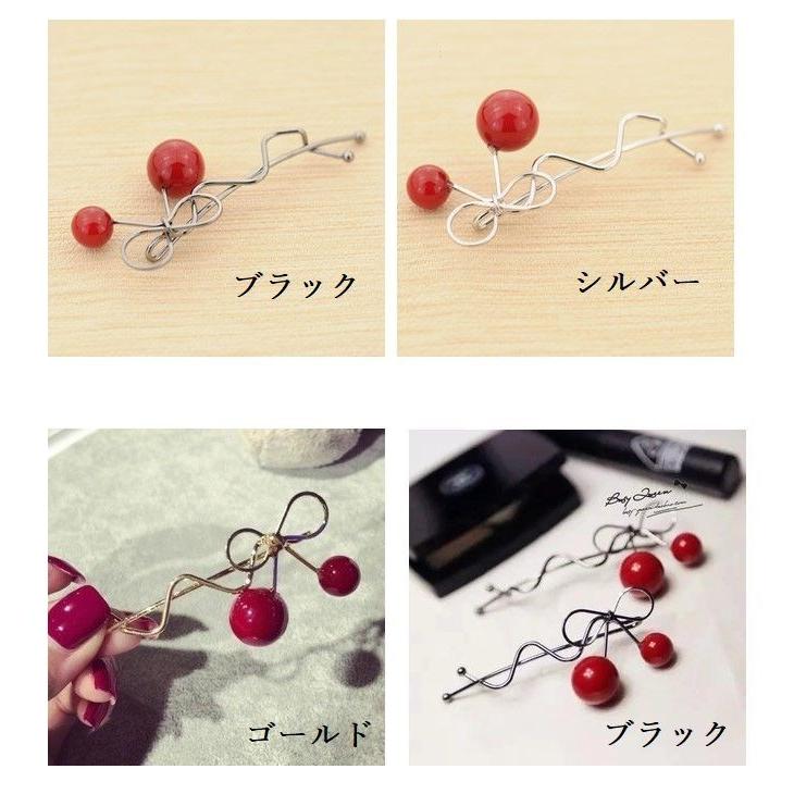 ヘアピン レディース ヘアアクセサリー ヘアクリップ おしゃれ ヘアアレンジ かわいい リボン さくらんぼ プレゼント 女子会 Zak おとりよせ Com 通販 Yahoo ショッピング