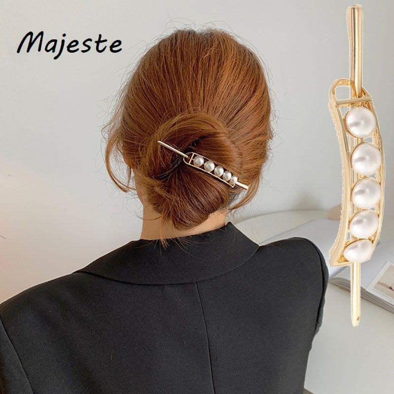 マジェステ かんざし 簪 レディース ヘアアクセサリー 髪留め 髪飾り ヘアアレンジ まとめ髪 棒差し スティック フェイクパール シンプル カジュア Zak おとりよせ Com 通販 Yahoo ショッピング