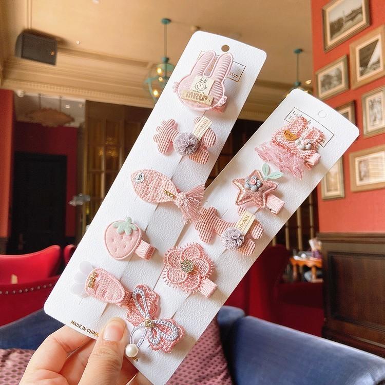 ヘアクリップ 5個セット 安全カバー キッズ ジュニア レディース ヘアアクセサリー 髪留め 髪飾り ヘアアレンジ ロリータ 姫 魚 花 蝶 ウサギ Zak おとりよせ Com 通販 Yahoo ショッピング