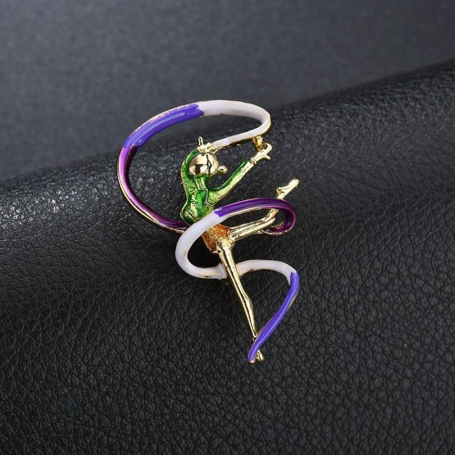 ブローチ ピンブローチ レディース アクセサリー ファッション小物 女性 人 新体操 モチーフ リボン グリーン ブルー おしゃれ ギフト Zak おとりよせ Com 通販 Yahoo ショッピング