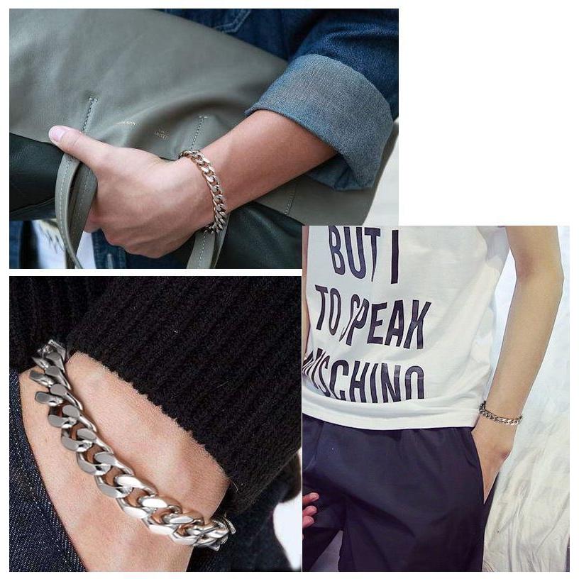 ブレスレット メンズ チェーン風 アクセサリー 男性 紳士 シンプルデザイン メンズアクセサリー おしゃれ プレゼント 誕生日 お出かけ 外出 Zak おとりよせ Com 通販 Yahoo ショッピング