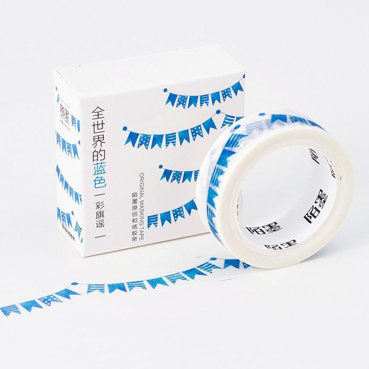 マスキングテープ 紙テープ 贈り物 ギフトラッピング アート オリジナル かわいい おしゃれ カラフル ほっこり 寒色系 ブルー Zak おとりよせ Com 通販 Yahoo ショッピング