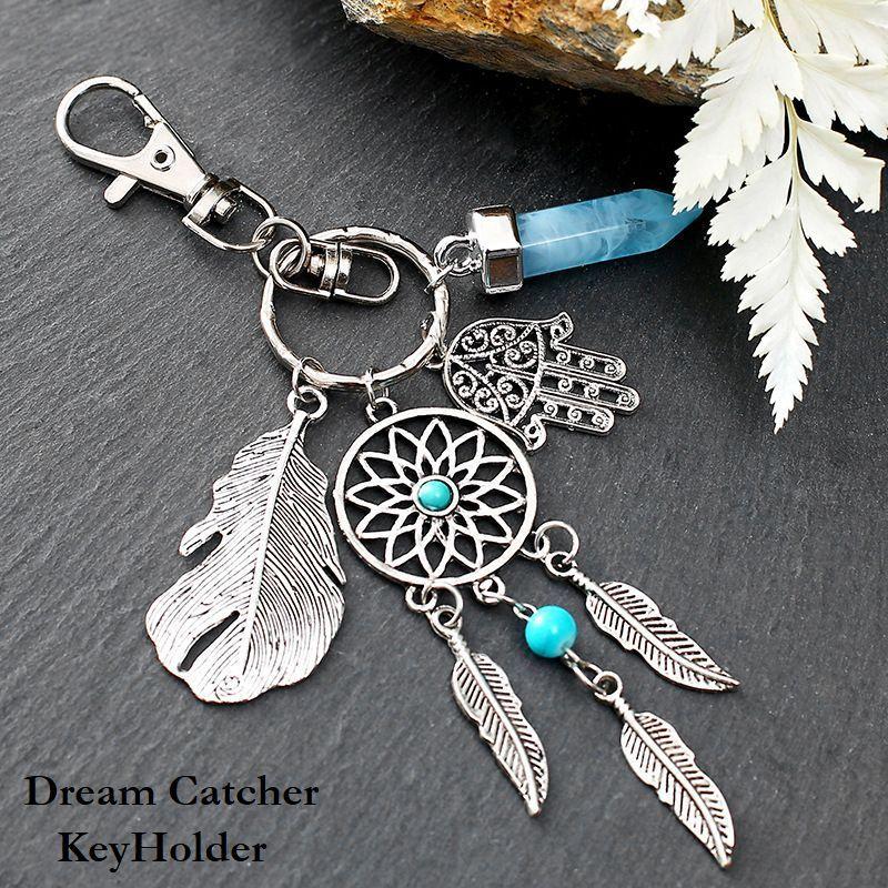 ドリームキャッチャーキーホルダー キーホルダー ドリームキャッチャー 安眠 魔除け 風水 ターコイズブルー シルバーカラー じゃらじゃら フェザー 羽 Zak 075 おとりよせ Com 通販 Yahoo ショッピング