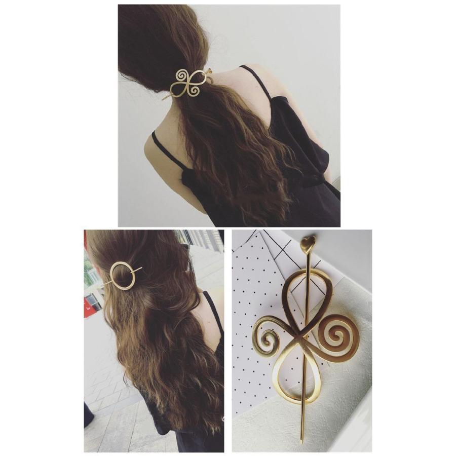レディース マジェステ かんざし ハーフアップホルダー スティックバレッタ 棒さし 棒差し ヘアアレンジ ヘアアクセサリー メタルパーツ フェイクパー Zak おとりよせ Com 通販 Yahoo ショッピング