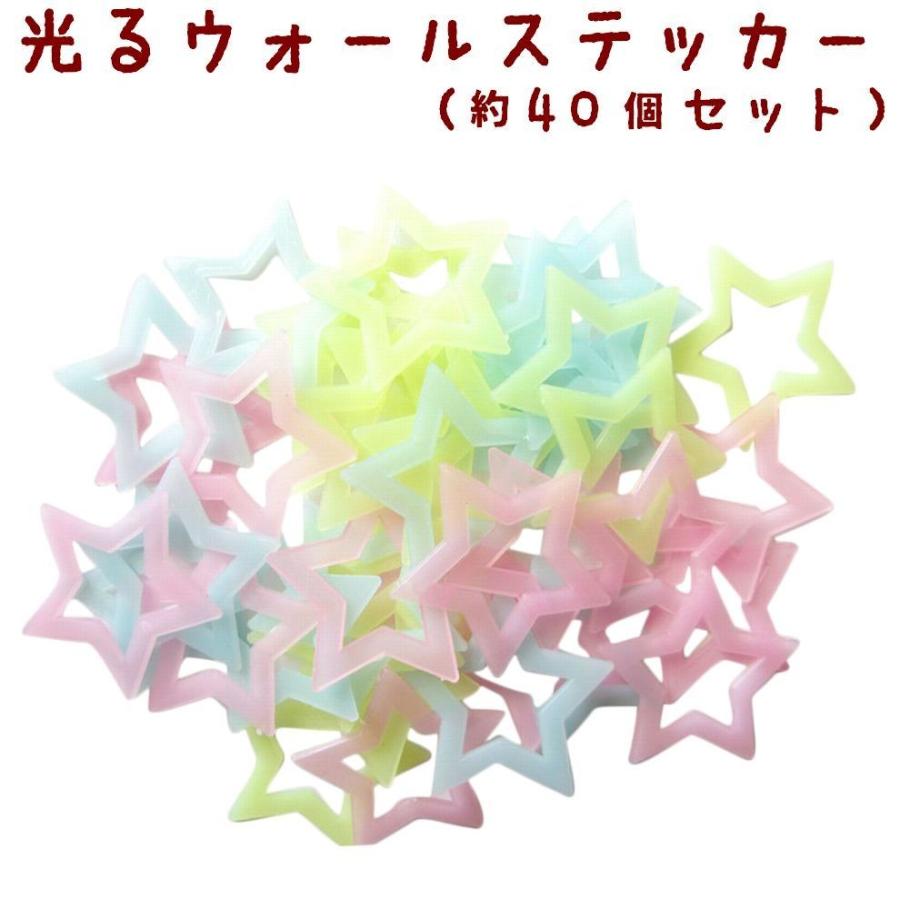 光るウォールステッカー 壁紙シール 夜光 蓄光 約40個入り ウォールシール 星 スター オープンスター 中空きデザイン 夜光シール 夜光ステッカー Zak おとりよせ Com 通販 Yahoo ショッピング