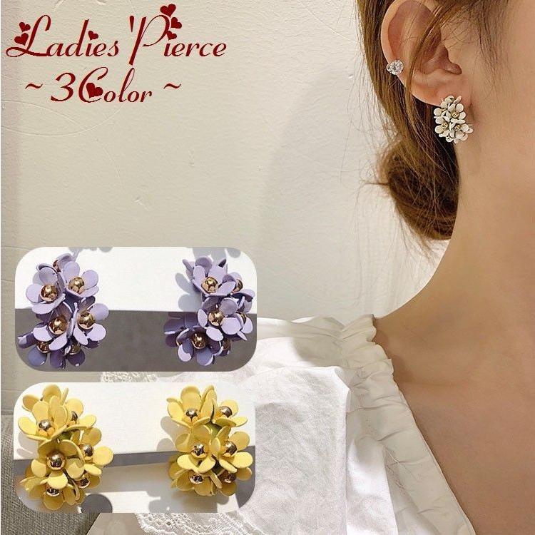 フープピアス C型 アーチ型 フラワー 花 レディース アクセサリー おしゃれ きれいめ 可愛い かわいい ガーリー 女性用 婦人用 ジュエリー 記念 Zak おとりよせ Com 通販 Yahoo ショッピング