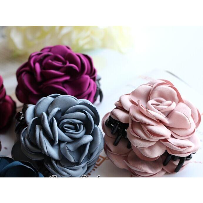 ヘアクリップ レディース ヘアアクセサリー ローズ バラ 花 髪飾り 髪留め まとめ髪 ヘアアレンジ おしゃれ かわいい エレガント ファッション小物 Zak おとりよせ Com 通販 Yahoo ショッピング