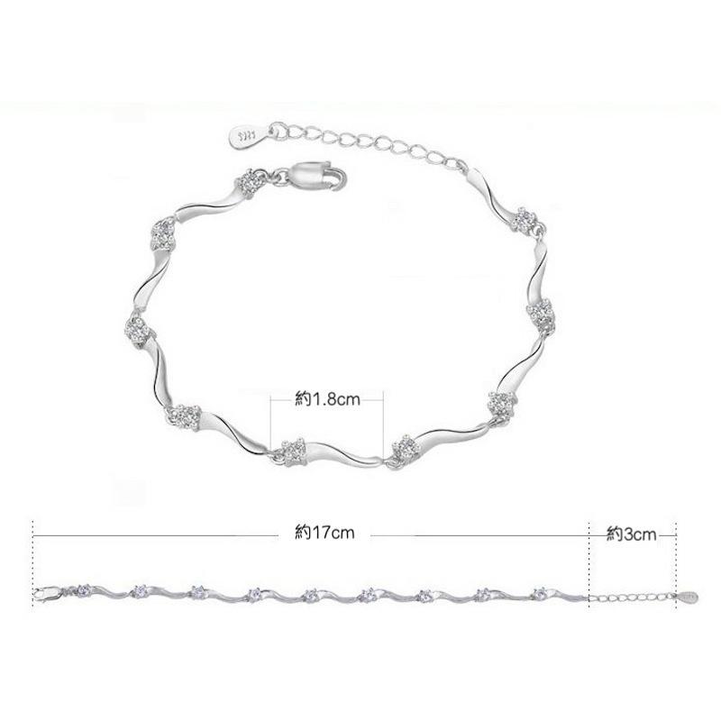 ブレスレット アクセサリー レディース 女性用 シルバーカラー ラインストーン パープル 白 かわいい おしゃれ シンプル かわいい ギフト 記念日 Zak おとりよせ Com 通販 Yahoo ショッピング