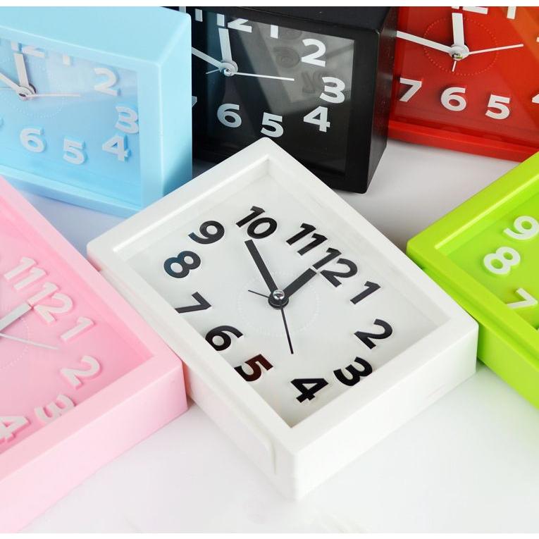 目覚まし時計 置時計 アナログ 電池式 アラームクロック 置き時計 秒針 長方形 シンプル 定番 寝室 ベッドルーム リビング インテリア 雑貨 Zak おとりよせ Com 通販 Yahoo ショッピング