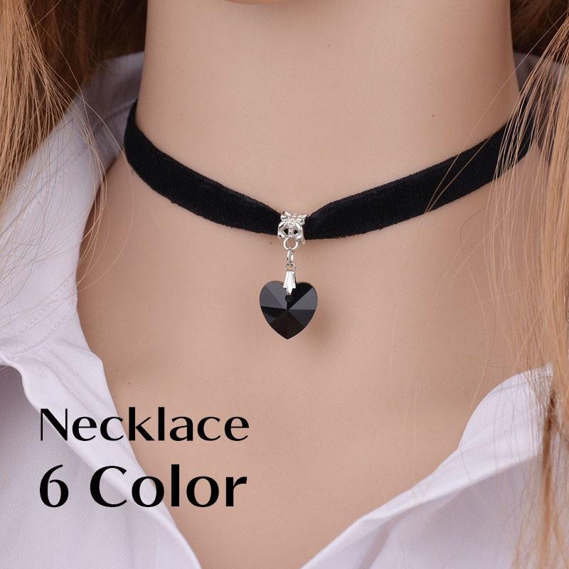 チョーカー ネックレス レディース アクセサリー ハート かわいい おしゃれ ギフト プレゼント 女性 ファッション小物 Zak おとりよせ Com 通販 Yahoo ショッピング