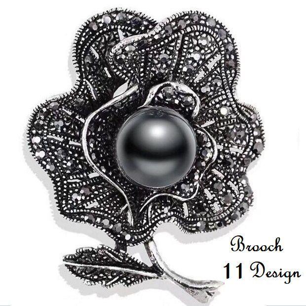 ブローチ ピン ラインストーン フェイクパール リボン フラワー 太陽 レディース アクセサリー おしゃれ ブラック ゴールドカラー Zak おとりよせ Com 通販 Yahoo ショッピング