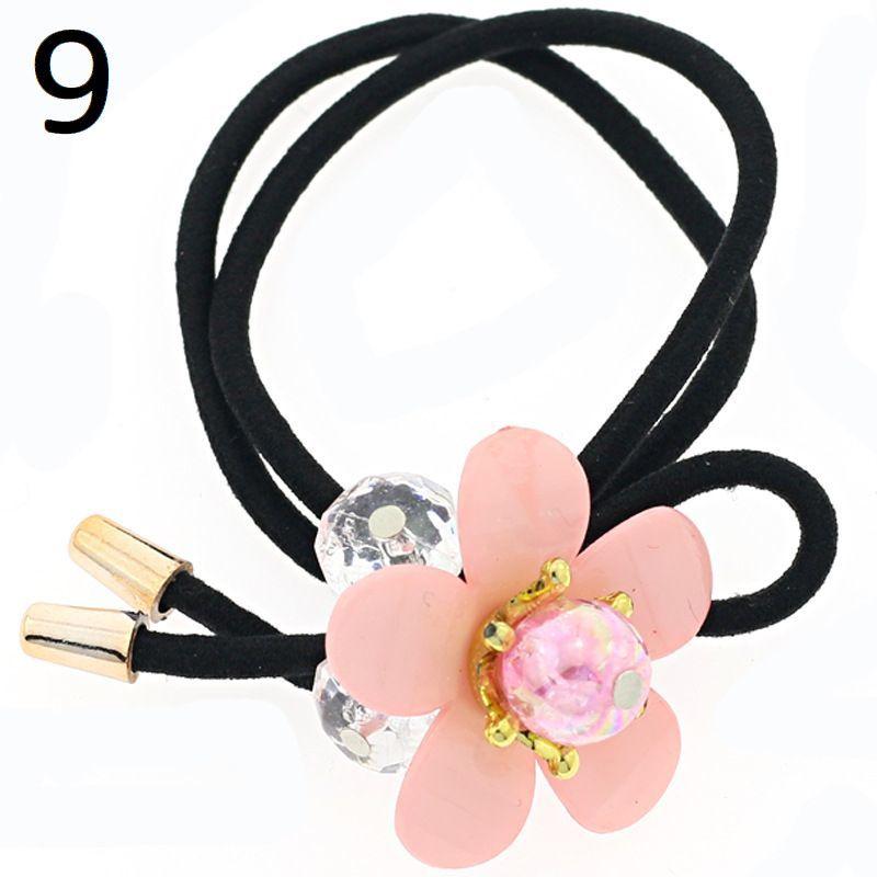 ヘアゴム 5個セット レディース ヘアアクセサリー 二重ゴム 飾り付き 花 モチーフ ラインストーン ビーズ 可愛い おしゃれ フラワー 2連 髪飾り Zak おとりよせ Com 通販 Yahoo ショッピング