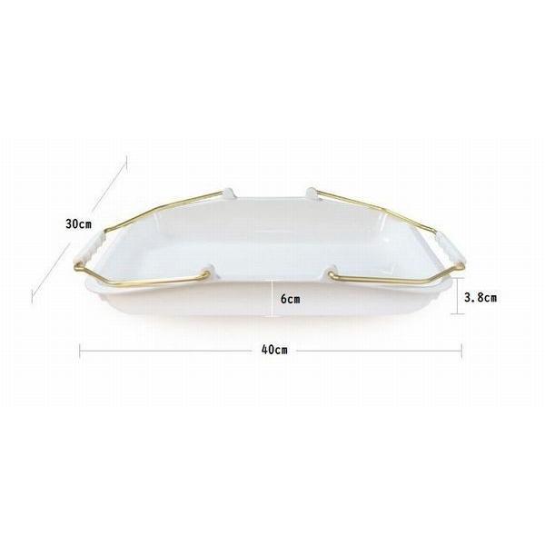 トレー トレイ お盆 おぼん プラスチック キッチン用品 シンプル 無地 取っ手 取っ手付き 持ち手 持ち手付 動く Zak おとりよせ Com 通販 Yahoo ショッピング