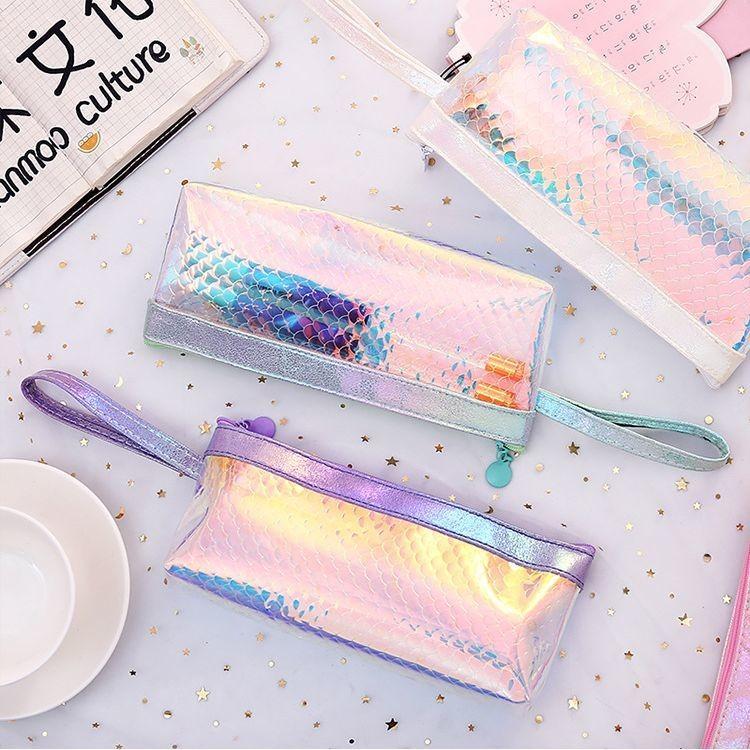 ペンケース 筆箱 文房具 雑貨 ポーチ ホログラム 鱗 キラキラ 可愛い ゆめかわいい 学校 オフィス 勉強 おしゃれ プレゼント ギフト Zak 121 おとりよせ Com 通販 Yahoo ショッピング