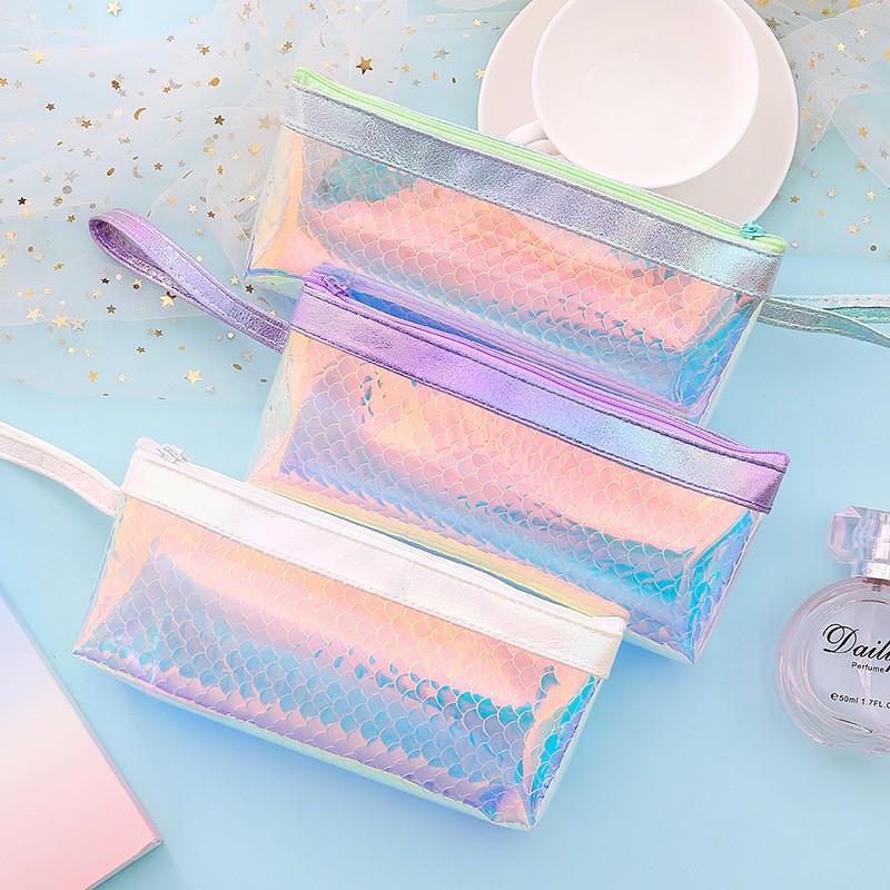 ペンケース 筆箱 文房具 雑貨 ポーチ ホログラム 鱗 キラキラ 可愛い ゆめかわいい 学校 オフィス 勉強 おしゃれ プレゼント ギフト Zak 121 おとりよせ Com 通販 Yahoo ショッピング