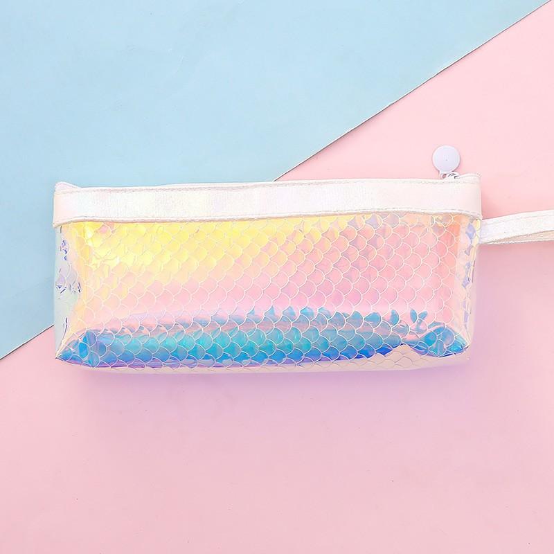 ペンケース 筆箱 文房具 雑貨 ポーチ ホログラム 鱗 キラキラ 可愛い ゆめかわいい 学校 オフィス 勉強 おしゃれ プレゼント ギフト Zak 121 おとりよせ Com 通販 Yahoo ショッピング