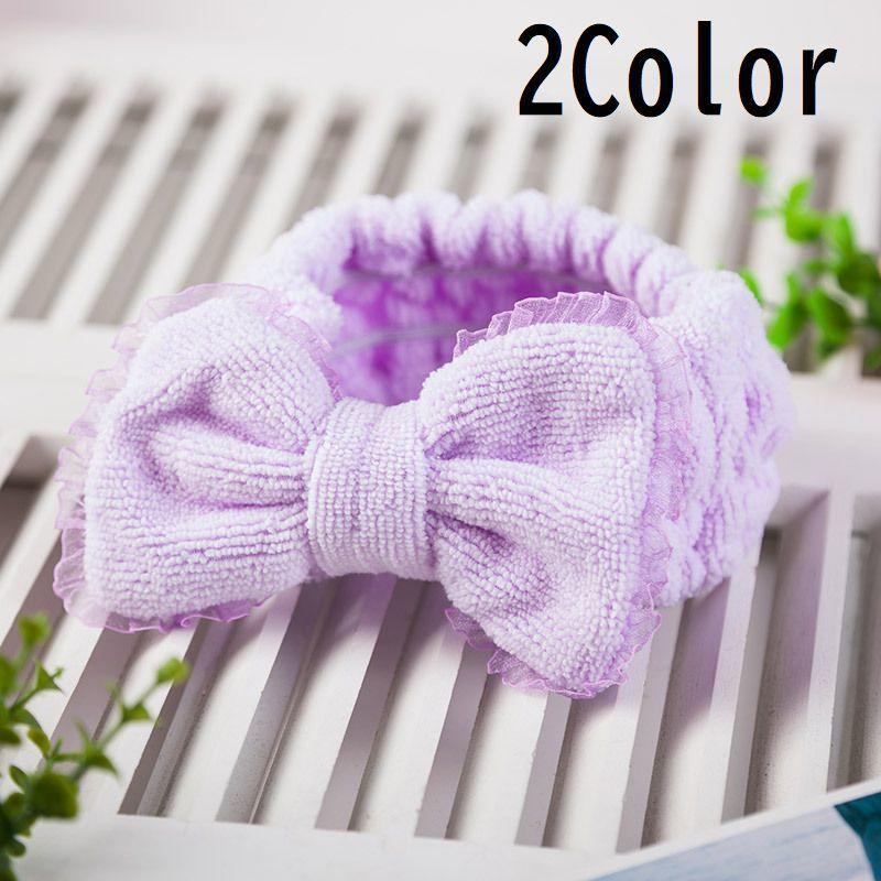 ヘアバンド バンド リボン フリル 前髪上げ まとめ髪 化粧 メイク 洗顔 便利 ふわふわ かわいい おしゃれ 女子力アップ Zak おとりよせ Com 通販 Yahoo ショッピング