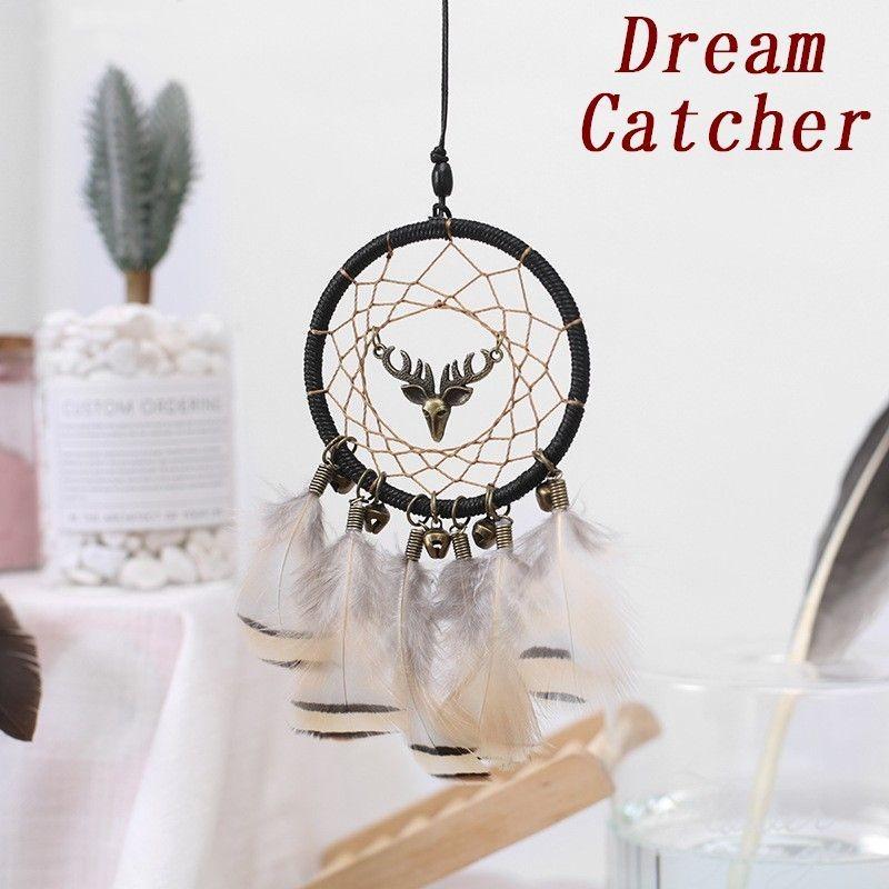 売れ筋ランキングも掲載中 ドリームキャッチャー 魔除け 安眠 お守り 魔よけ 安らぎ 装飾品 飾り 壁面装飾 壁飾り オーナメント フェザー 羽根 シカ 鹿 ウィング おしゃれ Kamejikan Com