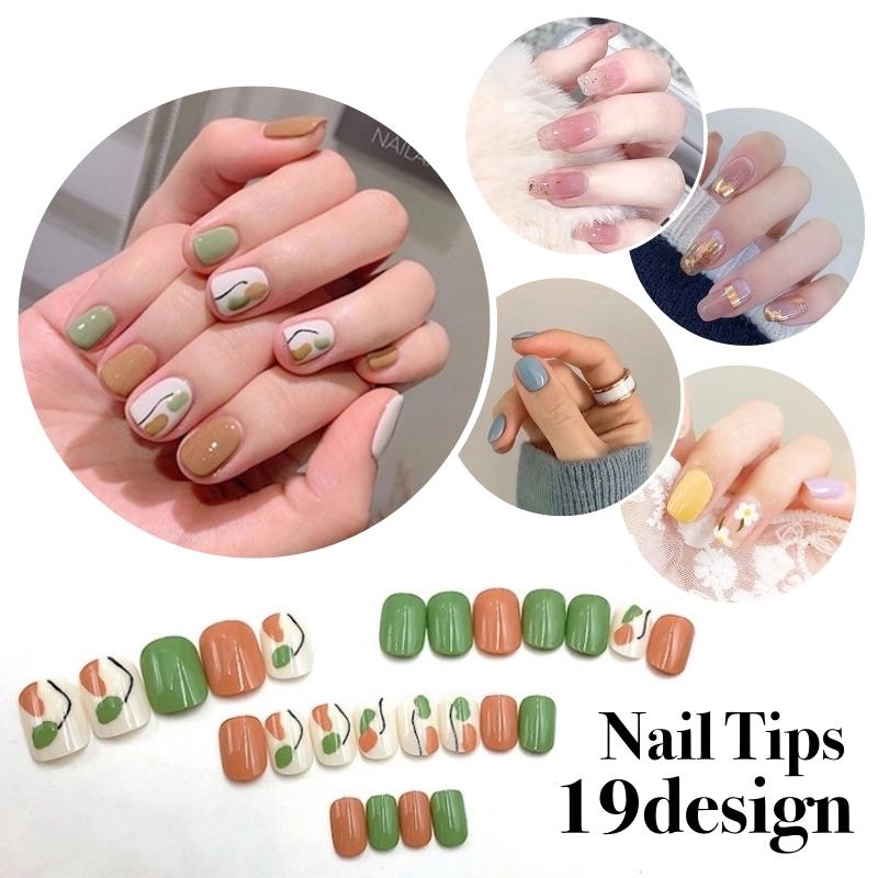 おとりよせ Comネイルチップ 手の爪用 レディース 女性 つけ爪 貼るだけ ネイルアート