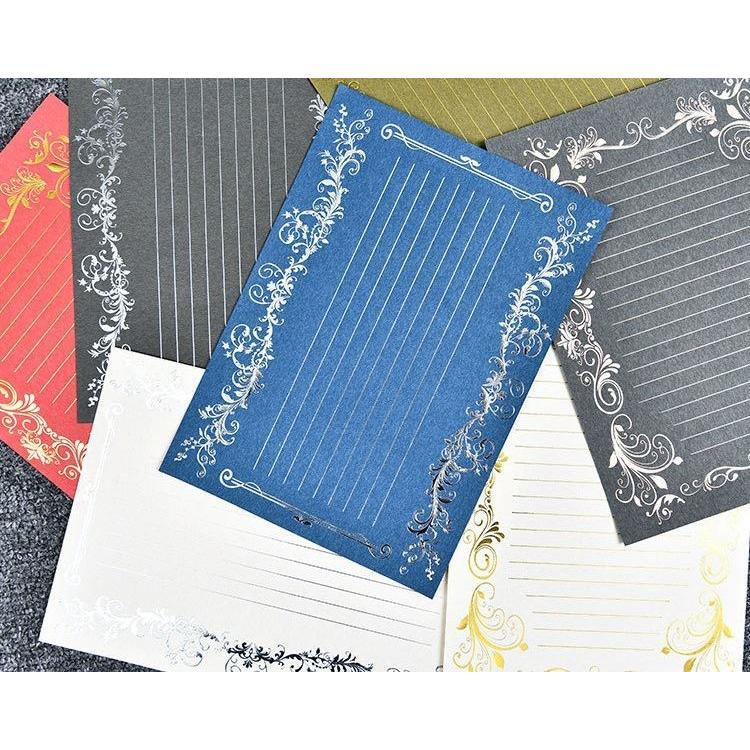 便せん レター用紙 レターペーパー メモ用紙 メモ 縦書き 横書き 文房具 紙 花枠 おしゃれ お祝い 誕生日 バースデー ウェディング お礼 大人 Zak おとりよせ Com 通販 Yahoo ショッピング