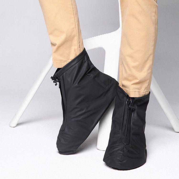 靴カバー 頑丈 レイン ファスナー シューズカバー 防水 男女兼用 レディース メンズ 男性 女性 滑り止め 雨 災害 スリップ防止 通勤 通学 コン Zak おとりよせ Com 通販 Yahoo ショッピング