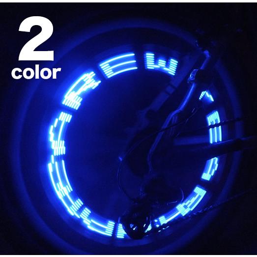 注目の Ledライト 自転車 タイヤバルブ キャップledライト 動くと光る 綺麗 光 自転車ledライト 夜間も安全 Led ライト 明るい ホイール 文字 Commerces Boutique