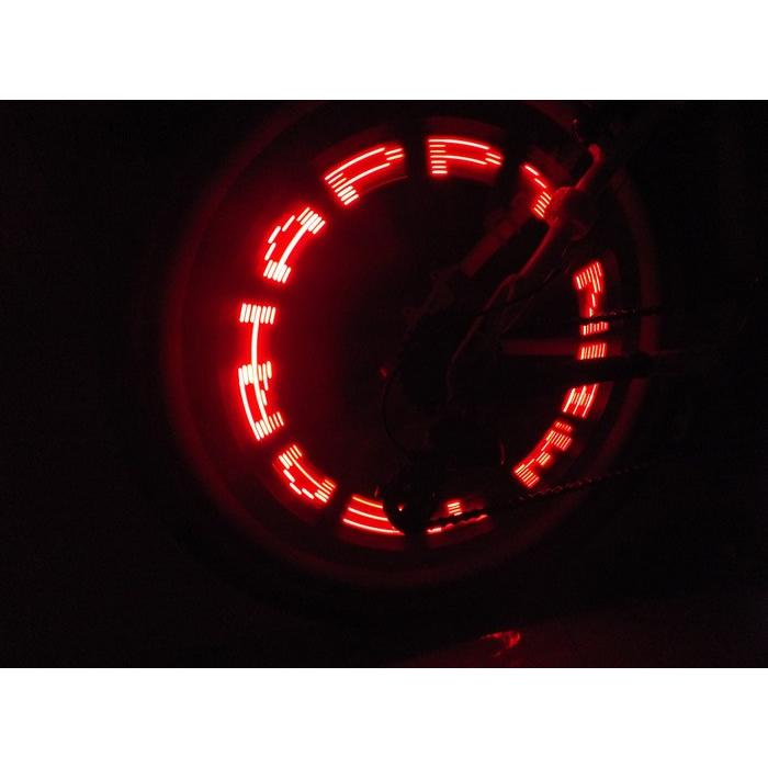 注目の Ledライト 自転車 タイヤバルブ キャップledライト 動くと光る 綺麗 光 自転車ledライト 夜間も安全 Led ライト 明るい ホイール 文字 Commerces Boutique