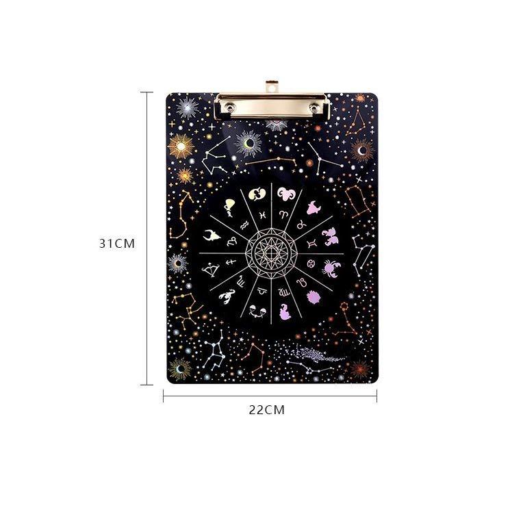 クリップボード 文房具 ステーショナリー 事務用品 星座 星空 クリアデザイン 星座デザイン おしゃれ 可愛い クリップ ボード 文具 Zak おとりよせ Com 通販 Yahoo ショッピング