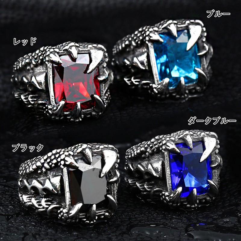 アクセサリー 指輪 リング ジュエリー メンズ 男性 男性用 ごつめ ゴシック メンズアクセサリー メンズリング おしゃれ お洒落 シンプル 黒 赤 Zak おとりよせ Com 通販 Yahoo ショッピング