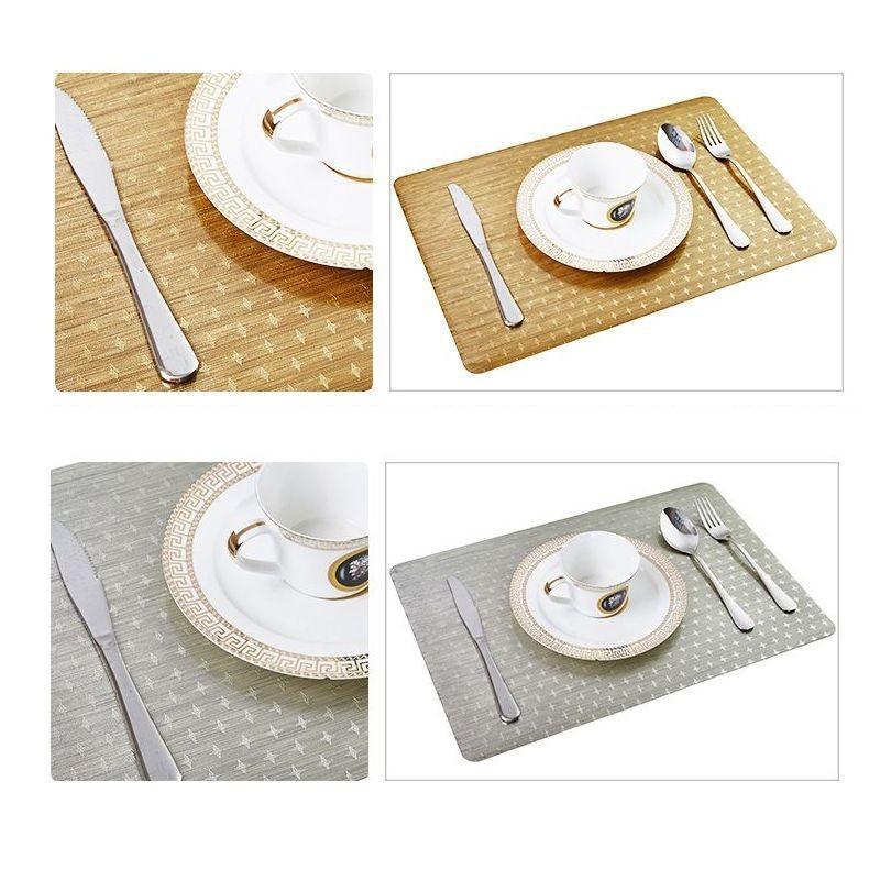 ランチョンマット ランチマット テーブルウエア おしゃれ 食事 カフェ レストラン ホテル 食堂 ダイニング 長方形 ゴールド シルバー 豪華 Zak 525 1 おとりよせ Com 通販 Yahoo ショッピング