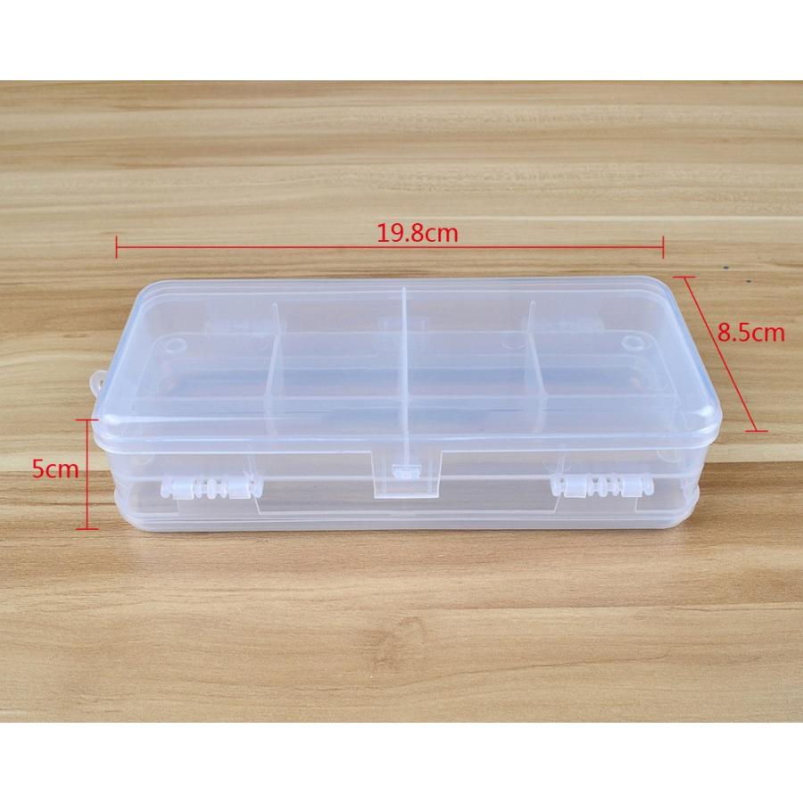 ルアーケース ケース タックルボックス クリア 小分け フックケース ツールボックス 収納 Box ルアー入れ 小物 フィッシング用品 釣具 仕切り Zak 992 おとりよせ Com 通販 Yahoo ショッピング