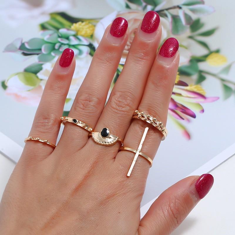 指輪 リング ファッションリング 6個セット レディース アクセサリー ジュエリー 細い 細め 十字 6点セット ゴールド 金色 おしゃれ きれい シ Zak おとりよせ Com 通販 Yahoo ショッピング