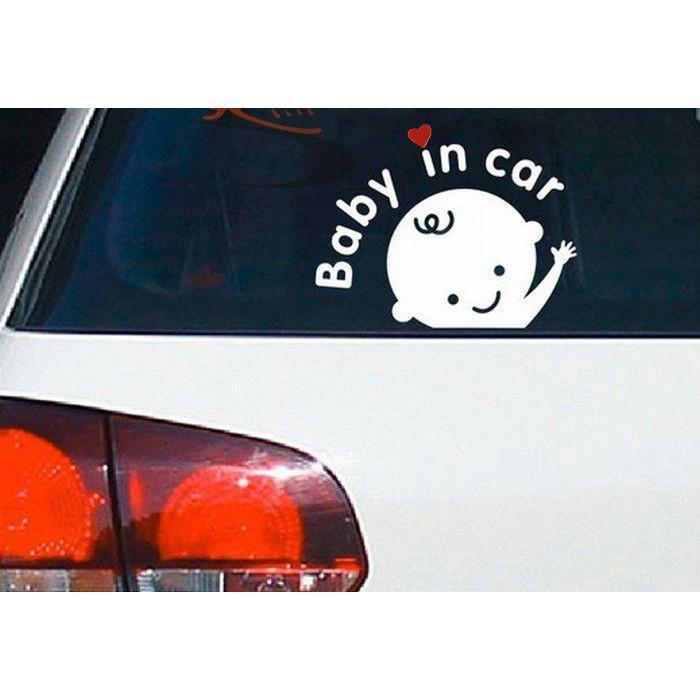 車用ステッカー ステッカー デカール カーステッカー 車用シール シール Baby In Car ベビーインカー 赤ちゃん ベビー 英字 カー用品 車 Zak おとりよせ Com 通販 Yahoo ショッピング