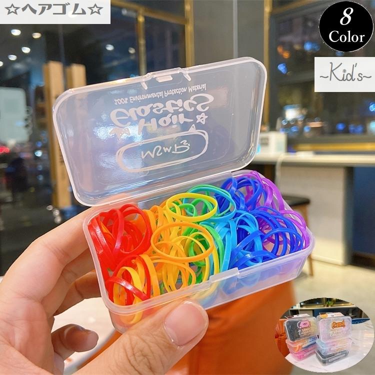 ヘアゴム ヘアアクセサリー カラー キッズ 子供 蛍光 カラフル パステル レインボー グラデーション ブラック ホワイト クリア まとめ髪 結ぶ ヘ Zak おとりよせ Com 通販 Yahoo ショッピング