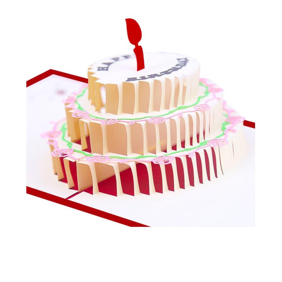 グリーティングカード ポップアップカード メッセージカード 誕生日 バースデーカード ケーキ お祝い かわいい おしゃれ 雑貨 Zak おとりよせ Com 通販 Yahoo ショッピング